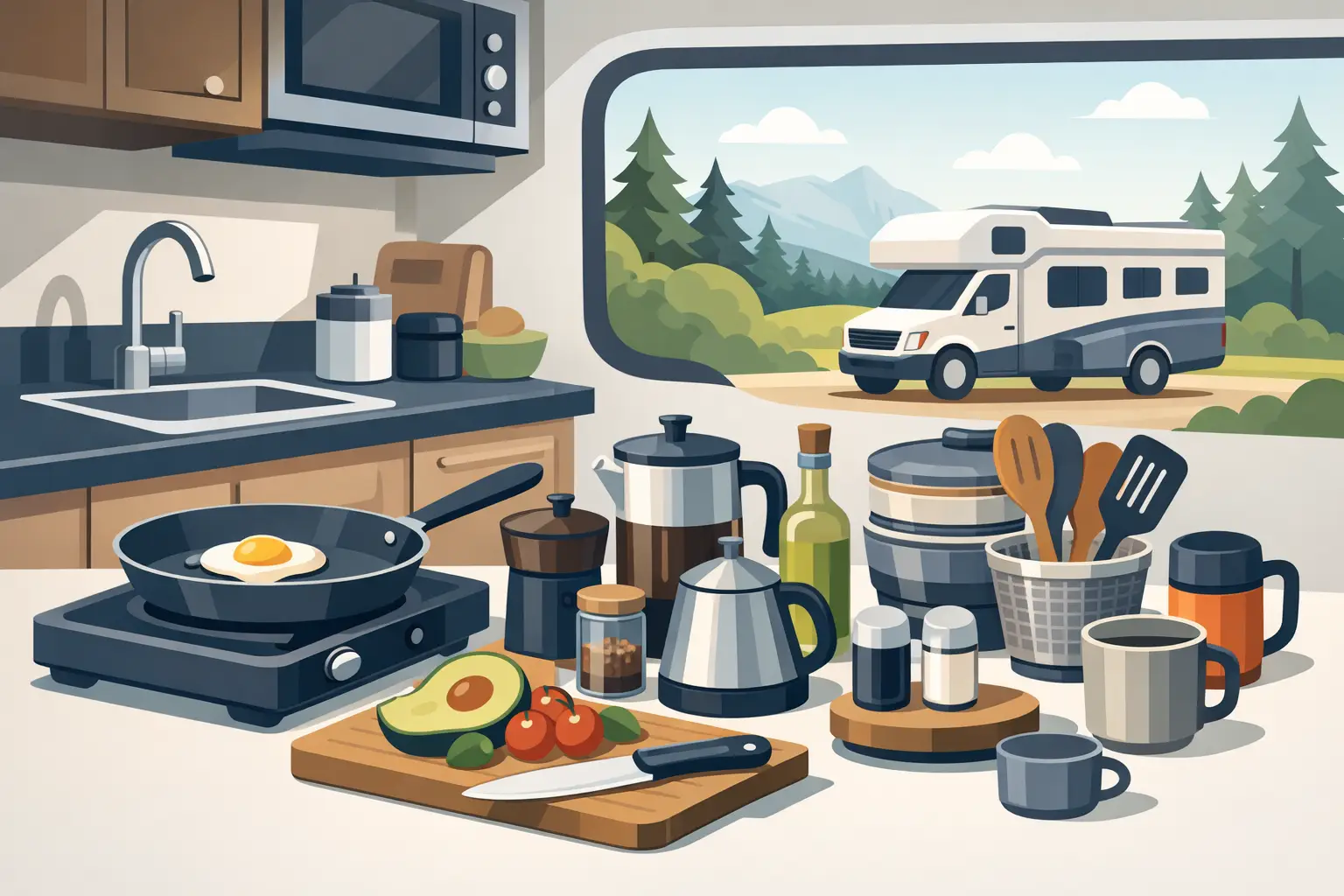 15 Best RV Kitchen Essentials That Work
