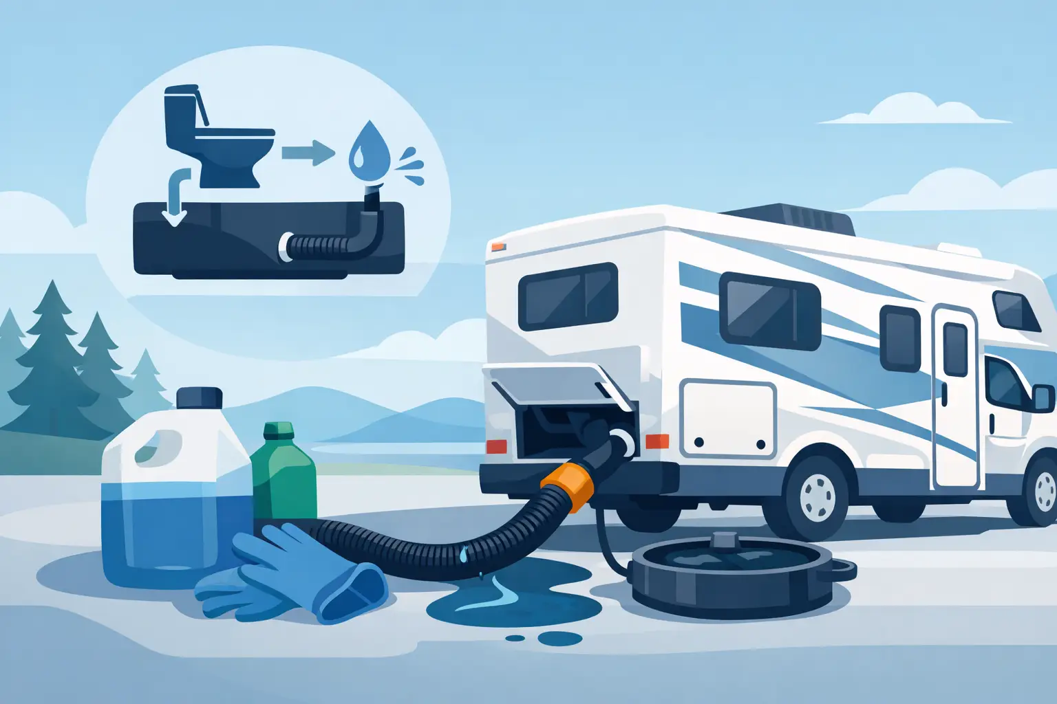 How to Clean RV Black Tank the Right Way
