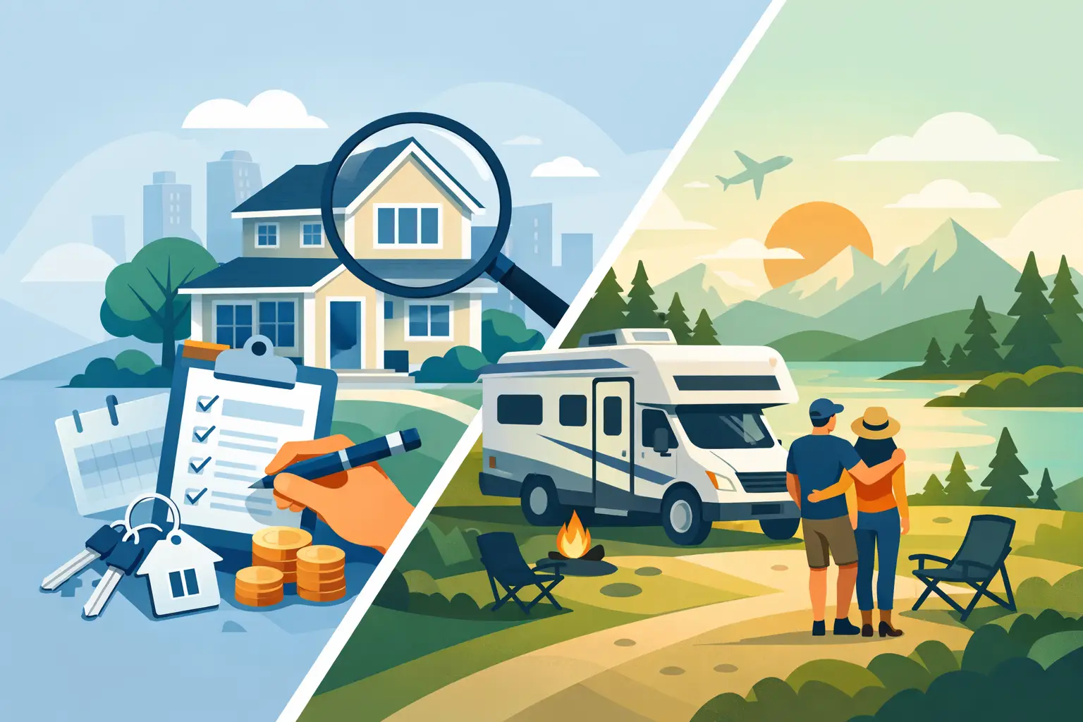 How to Rent Out Your House While RVing