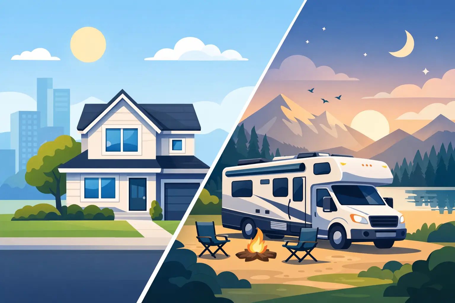 Should I Keep My House When Full-Time RVing?